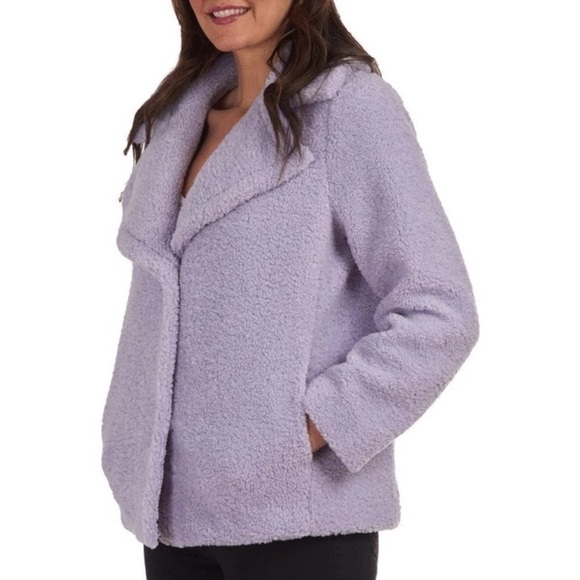 NWT Kensie Faux Fur Oversized Teddy Coat Size Medium - Picture 1 of 13